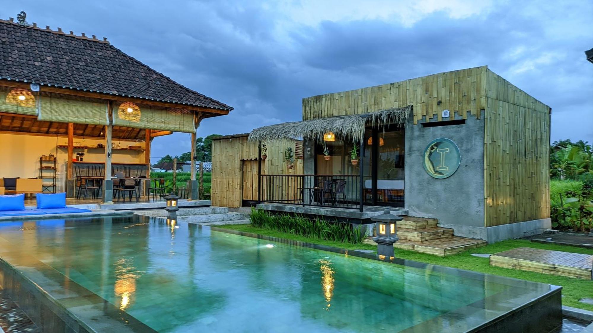 Nila Chandra Bungalows Ubud Esterno foto