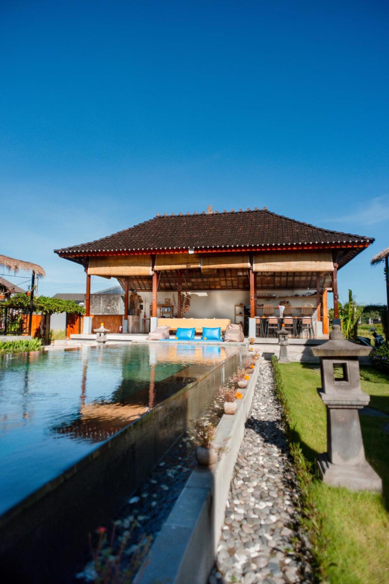 Nila Chandra Bungalows Ubud Esterno foto