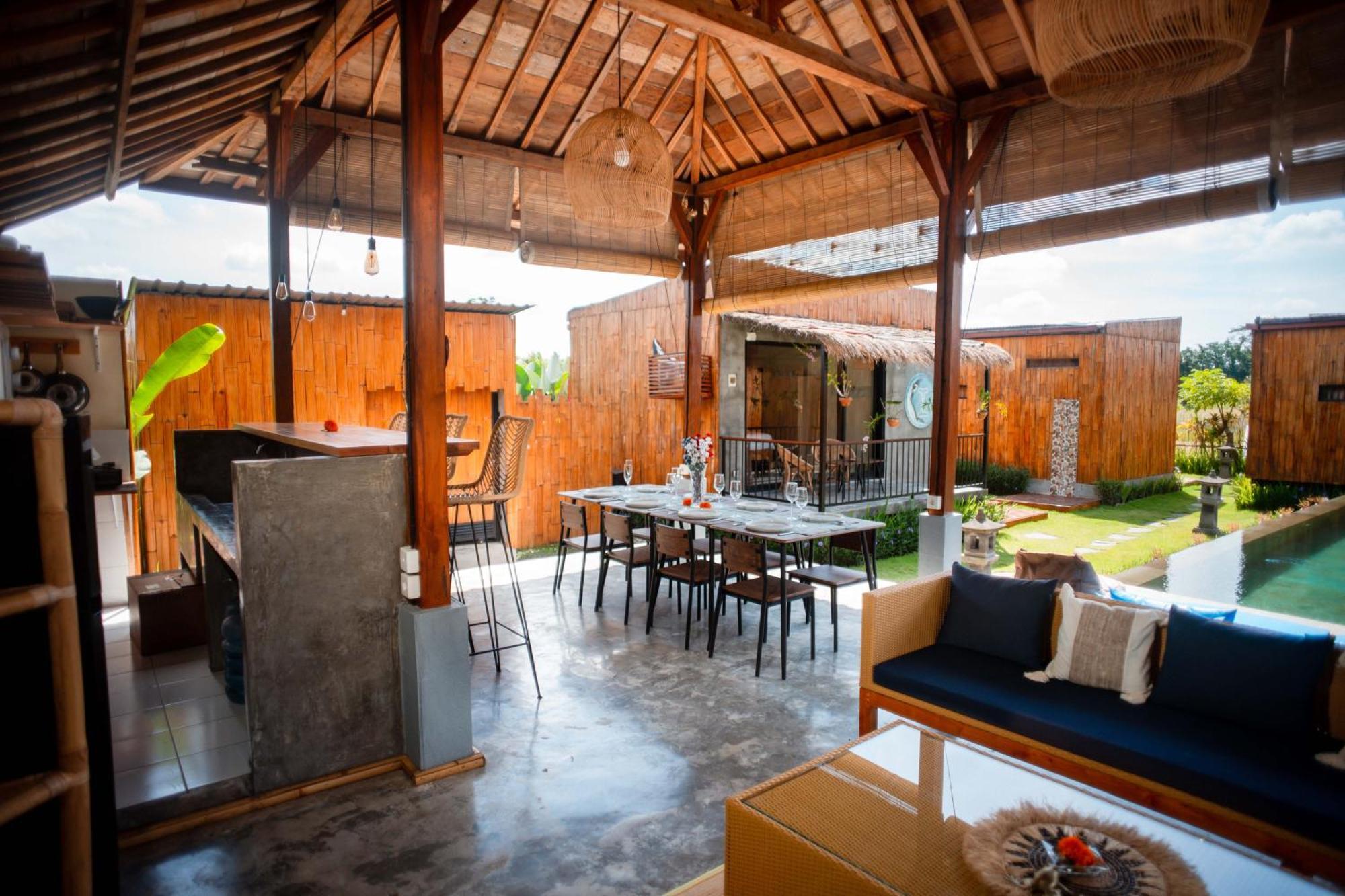 Nila Chandra Bungalows Ubud Esterno foto